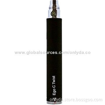 eGo-C Twist Electronic Cigarette Battery with 3.2-4.8V Variable Voltage